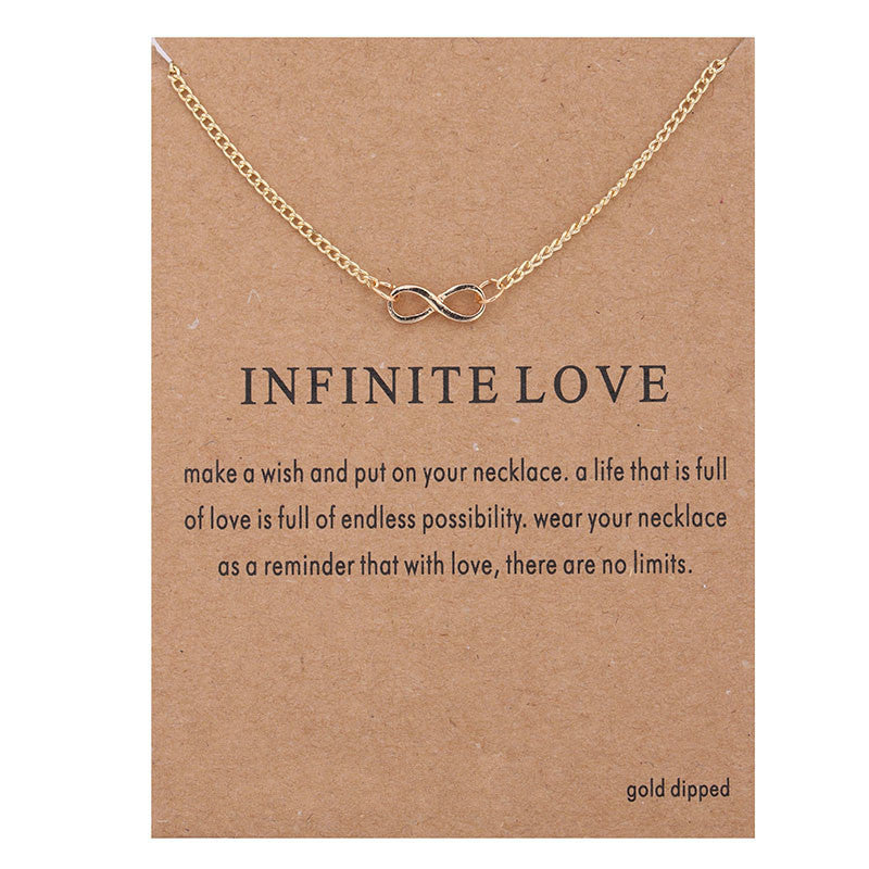 Infinite love necklace on sale