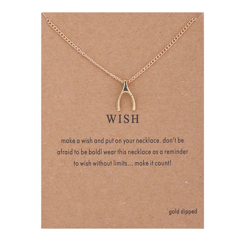 Wish Bone Necklace