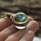 Dragon Eyes Double Side Dome Glass