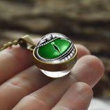 Dragon Eyes Double Side Dome Glass
