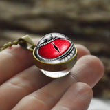 Dragon Eyes Double Side Dome Glass