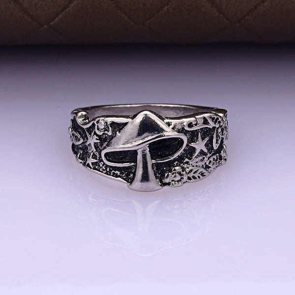 Mushroom Star Ring