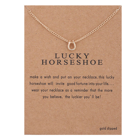 Lucky Horseshoe Necklace