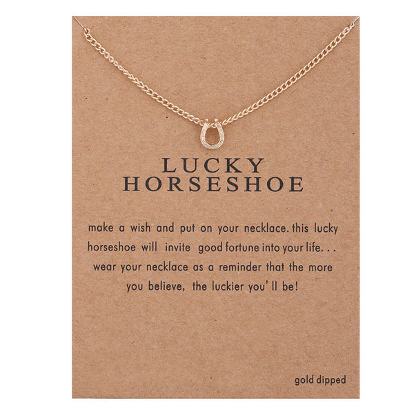 Lucky Horseshoe Necklace