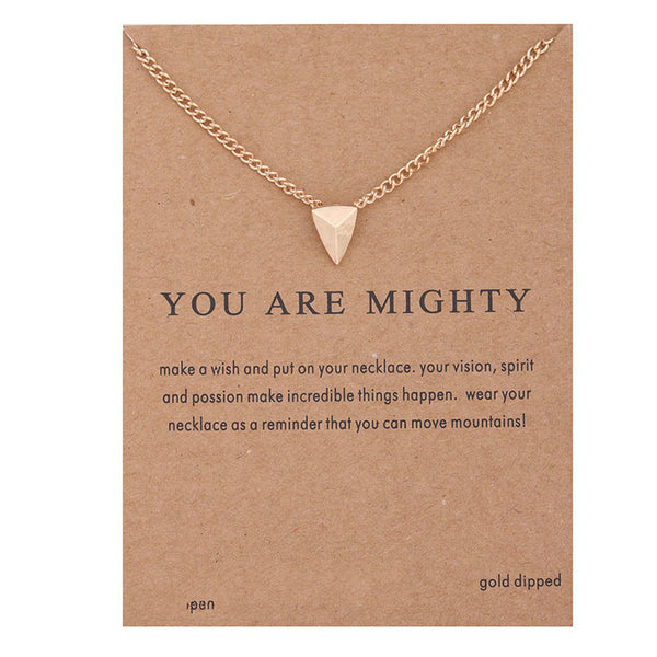 You Are Mighty Necklace