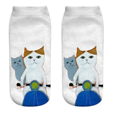 Cat Print Socks