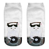 Cat Print Socks