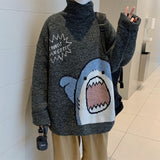Shark Turtleneck Sweater
