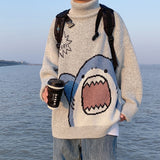 Shark Turtleneck Sweater