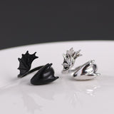 Silver/Black Dragon Ring
