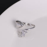 Silver/Black Dragon Ring
