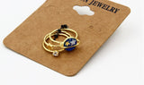 Planet Saturn 13MM Joint Finger Rings Set