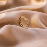 Exquisite HoneyComb Ring