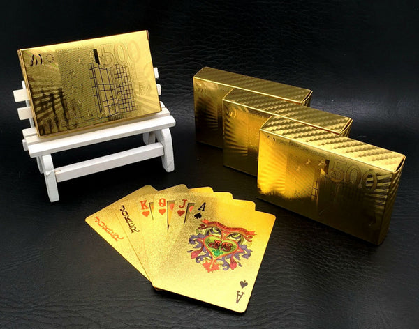 Original Gold Foil Waterproof Playing Cards