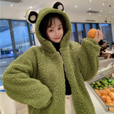 Frog Eyes Fleece Hoodie
