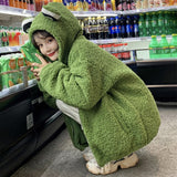 Frog Eyes Fleece Hoodie