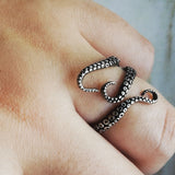 Titanium Steel Octopus Ring