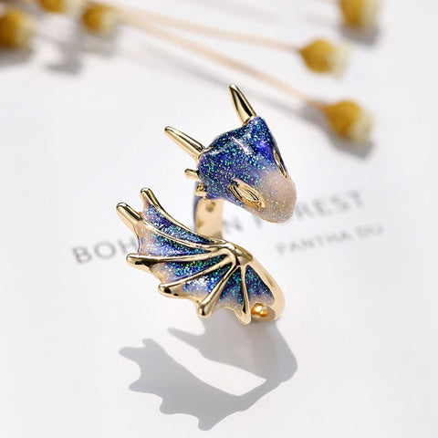 Original Starry Sky Dragon Ring