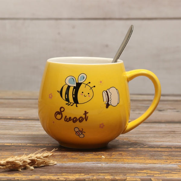 little Bee Mug with spoon