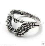 Hand with Heart Ring