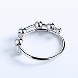 Moveable Fidget Beads Ring
