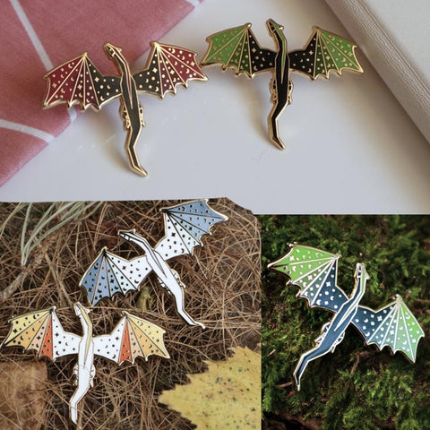 Dragon Enamel Pins