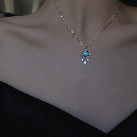 Moonstone Charm Necklace