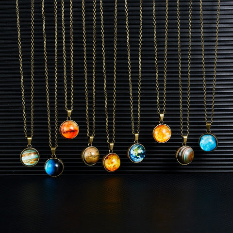 Eight Planet Luminous Necklace