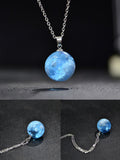 Transparent Resin Necklace