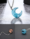 Transparent Resin Necklace