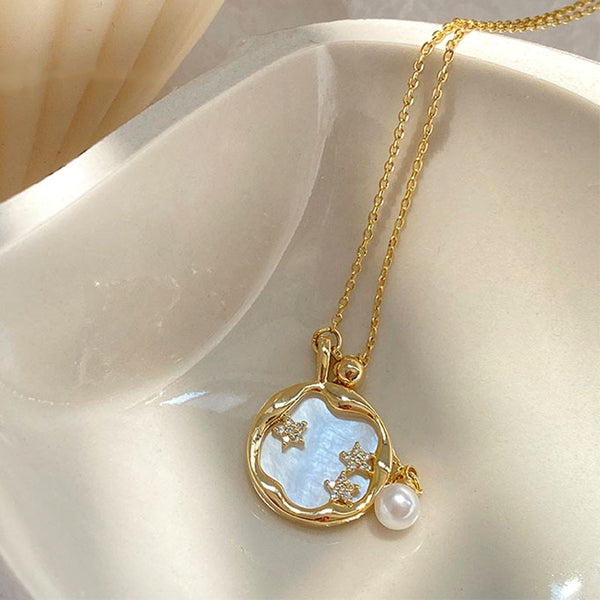 Pearl Stars Pendant