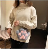 Bear Paw Shoulder Bag
