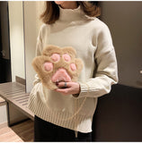 Bear Paw Shoulder Bag