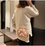 Bear Paw Shoulder Bag