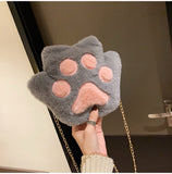 Bear Paw Shoulder Bag
