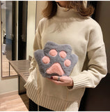 Bear Paw Shoulder Bag