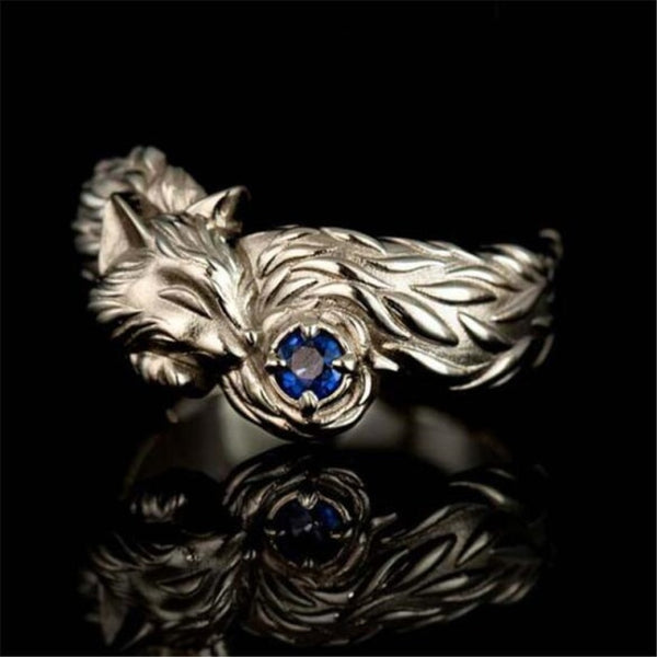 Crystal Fox Ring