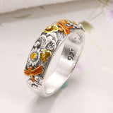Dragonfly Flower Ring