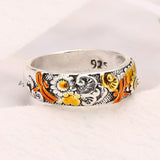 Dragonfly Flower Ring