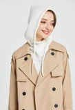 Cashmere Hooded Neck Collar Cap