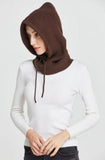 Cashmere Hooded Neck Collar Cap