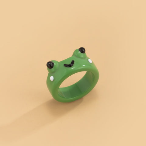 Acrylic Frog Ring