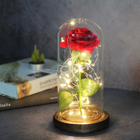 Enchanted Galaxy Sparkly Rose