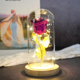 Enchanted Galaxy Sparkly Rose
