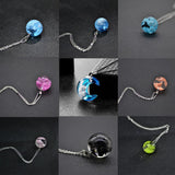 Transparent Resin Necklace
