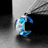 Transparent Resin Necklace