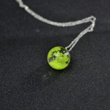 Transparent Resin Necklace