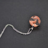 Transparent Resin Necklace