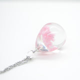 Transparent Resin Necklace