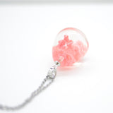 Transparent Resin Necklace